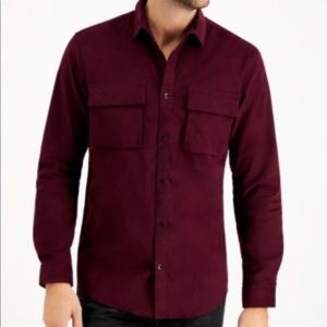 Inc Men's Cord Shirt